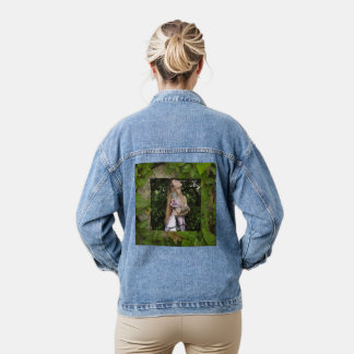 Veste En Jean Chemise de bois