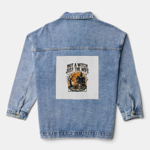 Veste En Jean Chemise de femme Halloween Design de maison hantée