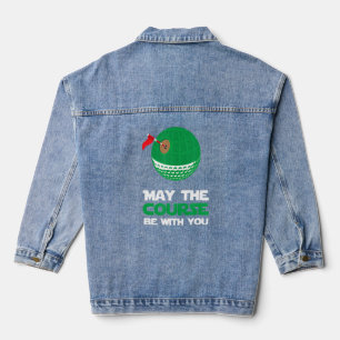 Veste En Jean Chemise De Golf Drôle Pour Les Golfeurs - Merch De