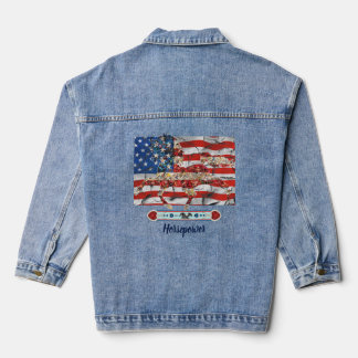 Veste En Jean Cheval américain