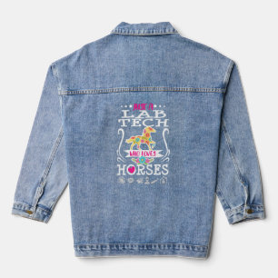 Veste En Jean Chevaux Pour Hommes Femmes Graphic Plus Taille Cra