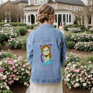 Veste En Jean chibi catgirl
