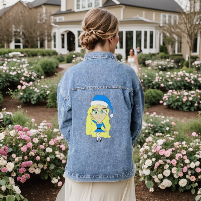 Veste En Jean Chibi de Noël (Mariage Retour)