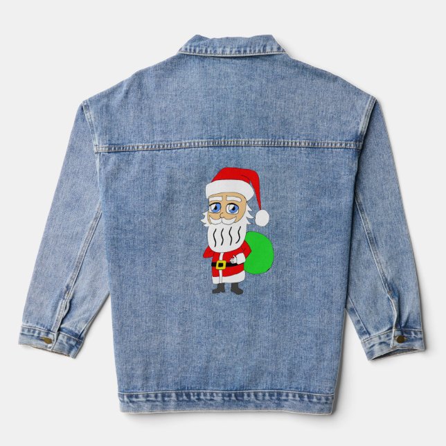 Veste En Jean Chibi Santa Claus (Verso)