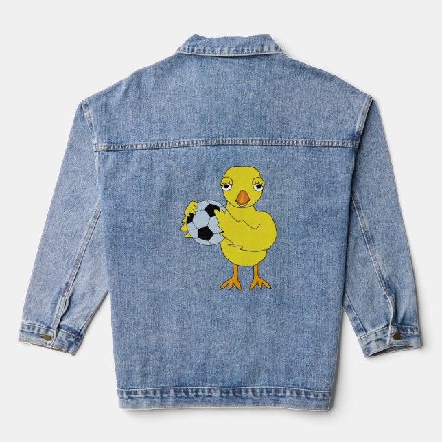 Veste En Jean Chick de soccer (Verso)