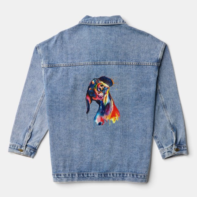 Veste En Jean Chien (Verso)