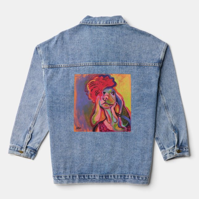 Veste En Jean chien (Verso)