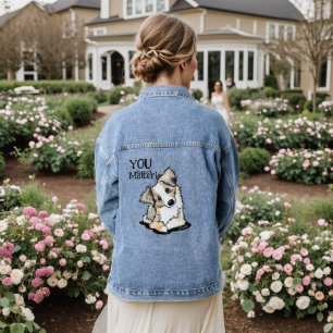 Veste En Jean Chiot de berger australien