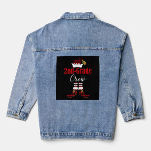 Veste En Jean Christmas 2nd Grade Treize Teacher Student Cute