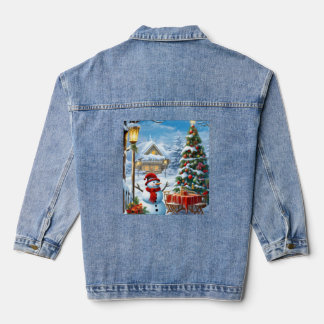 Veste En Jean Christmas Denim Jacket