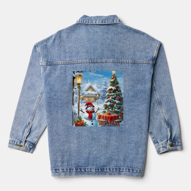 Veste En Jean Christmas Denim Jacket (Verso)