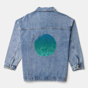 Veste En Jean Ciel Usé par la Marée