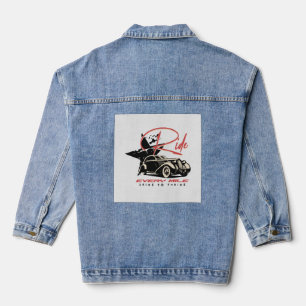 Veste En Jean Circuler Sur Chaque Mile - Citation De Voiture Vin
