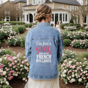 Veste En Jean Citation de Bulldogs français