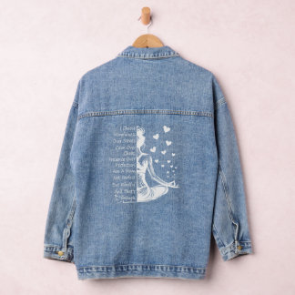 Veste En Jean Citation de maman pleine conscience sur le stress