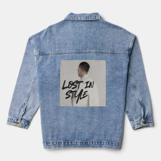 Veste En Jean Citation de mode minimaliste