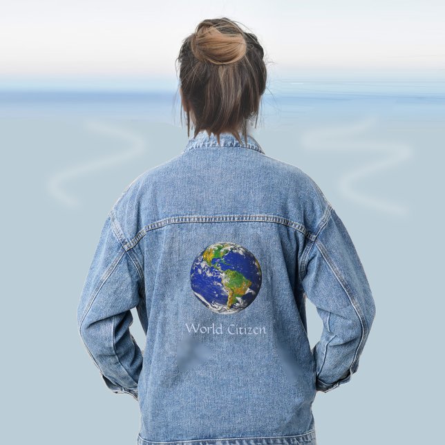 Veste En Jean Citoyen du Monde  (Créateur téléchargé)