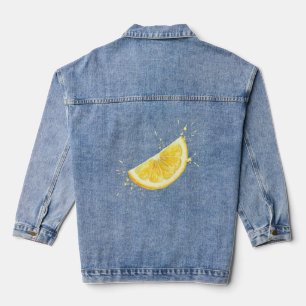 Veste En Jean Citron