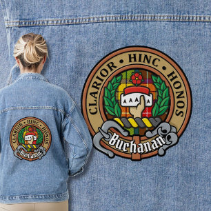 Veste En Jean Clan Buchanan Crest sur Tartan