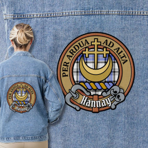 Veste En Jean Clan Hannay Crest sur Tartan