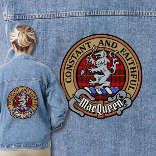 Veste En Jean Clan MacQueen Crest sur Tartan