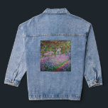 Veste En Jean Claude Monet - Le jardin de l'artiste à Giverny<br><div class="desc">Jardin de l'artiste à Giverny / Le Jardin de l'artiste a Giverny - Claude Monet,  1900</div>