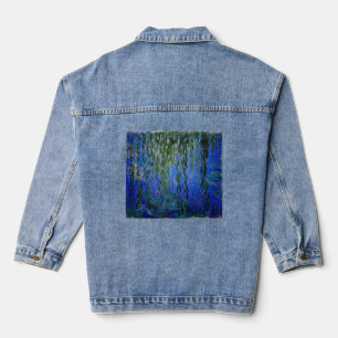 Veste En Jean Claude Monet - Lys d'eau avec saule plumant