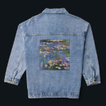 Veste En Jean Claude Monet - Nymphéas / Nymphéas<br><div class="desc">Nymphéas / Nymphéas - Claude Monet,  1916</div>