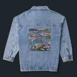Veste En Jean Claude Monet - Nymphéas / Nymphéas<br><div class="desc">Nymphéas / Nymphéas - Claude Monet,  1916</div>