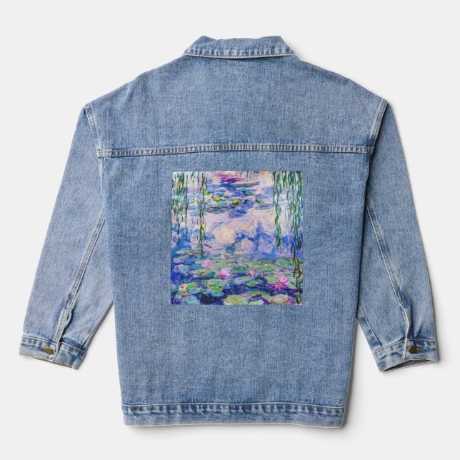 Veste En Jean Claude Monet - Nymphéas / Nymphéas 1919 (Verso)