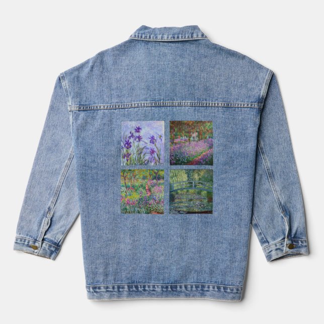 Veste En Jean Claude Monet - Sélection de chefs-d'oeuvre Giverny (Verso)