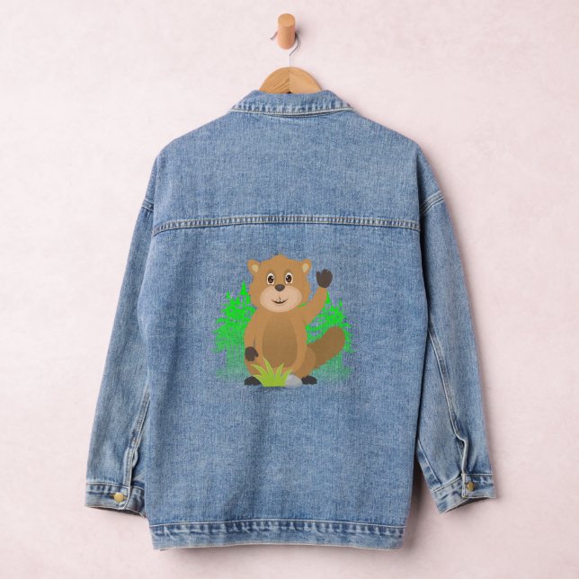 Veste En Jean Clip art de taupe (Hangar)