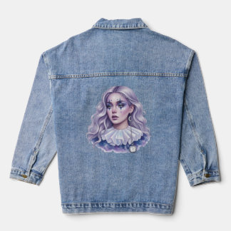Veste En Jean Clown avec montre de poche