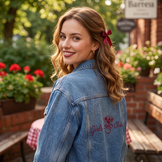 Veste En Jean Club de filles (Créateur téléchargé)