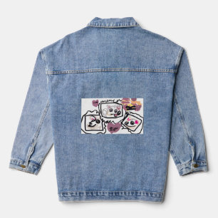 Veste En Jean Cœurs de Samoyède