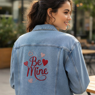 Veste En Jean Cœurs de style fil romantique pour la Saint-Valent
