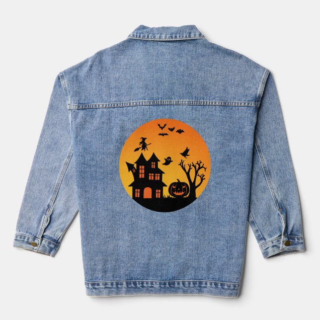 Veste En Jean Collection de fêtes d'Halloween ! (Verso)