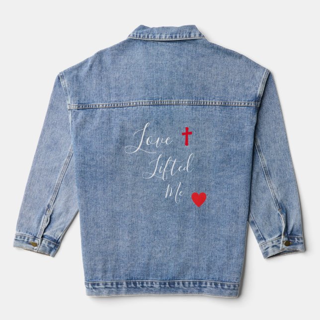 Veste En Jean COLLECTION DONS DE FOI - Dames (Verso)