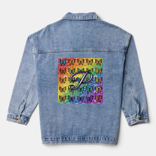 Veste En Jean Collection Fierté en Vol (Verso)