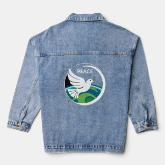 VESTE EN JEAN COLOMBES DE LA PAIX