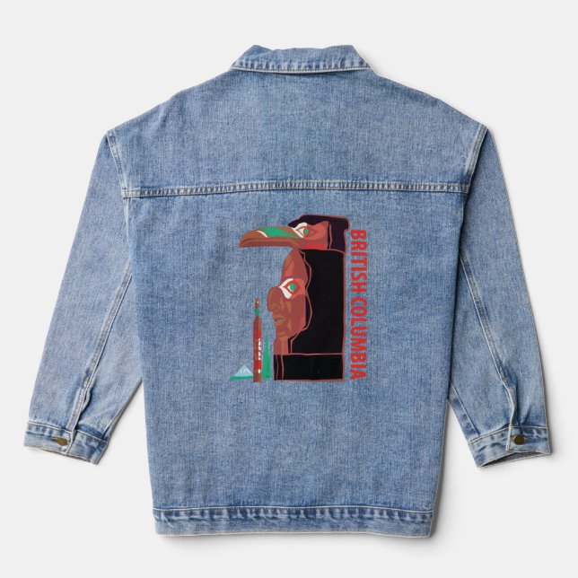 Veste En Jean Colombie-Britannique (Verso)