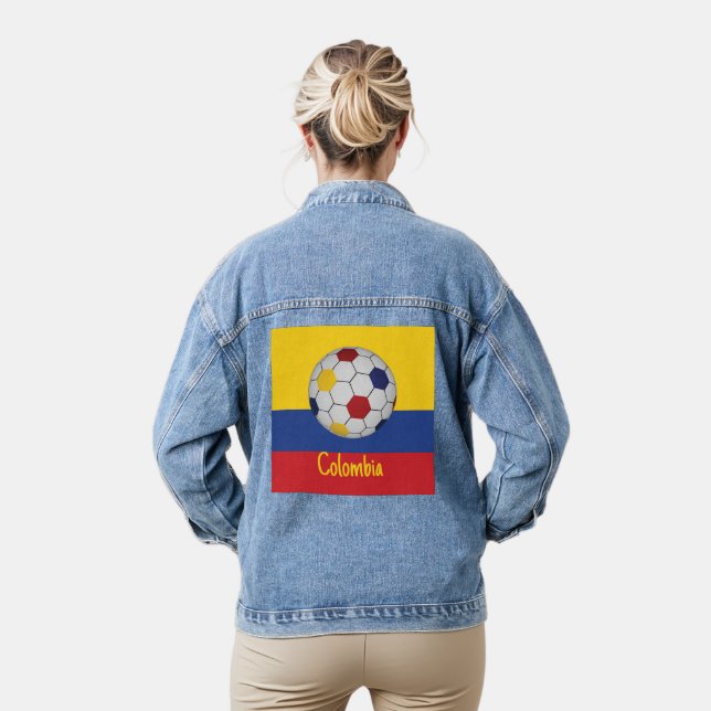 Veste En Jean Colombie Football (Modèle)