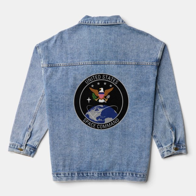 VESTE EN JEAN COMMANDE ESPACE DES ÉTATS-UNIS (Verso)