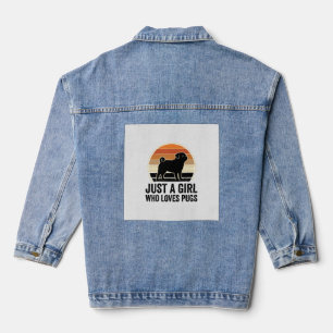 Veste En Jean Concepteur de chemise pour fille de chien amateur 