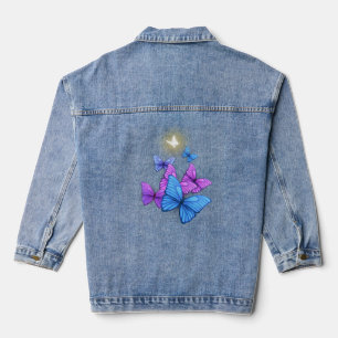 Veste En Jean Conception papillon