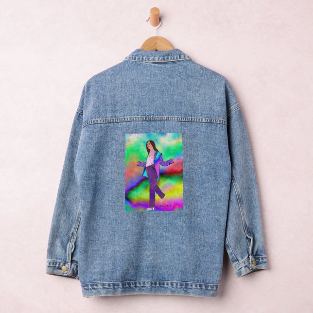 Veste En Jean Conceptions créatives de Lee Mariie, Patriote Arc- (Hangar)