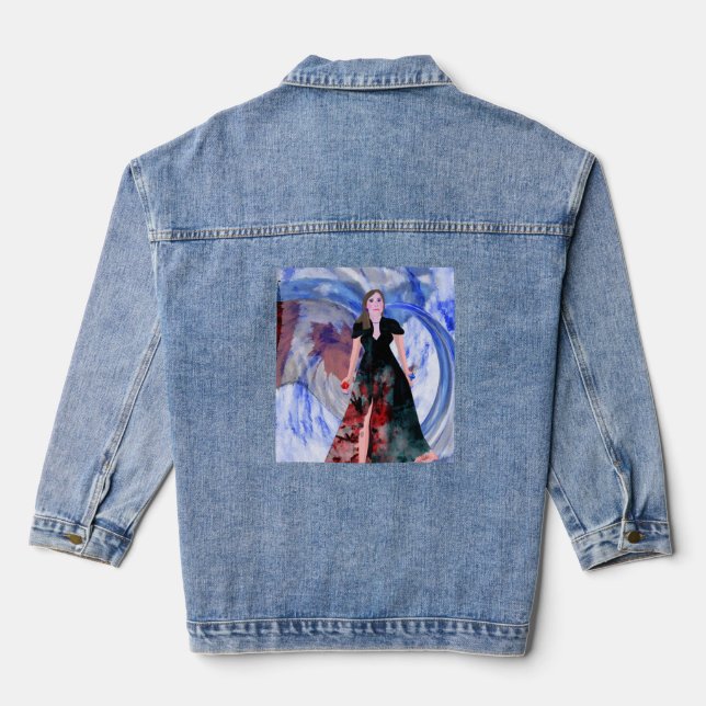 Veste En Jean Conceptions créatives de Oh Moi LeeMariie (Verso)