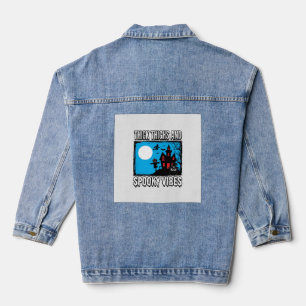 Veste En Jean Conceptions de chemise Halloween Thick Thighs Spoo