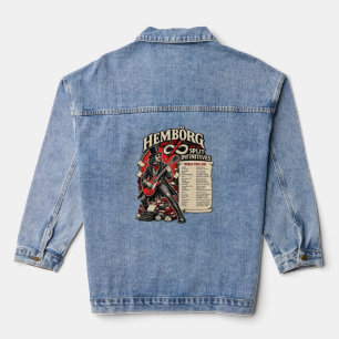 Veste En Jean Concert de Hembörg Umlaut et les Split Infinitives