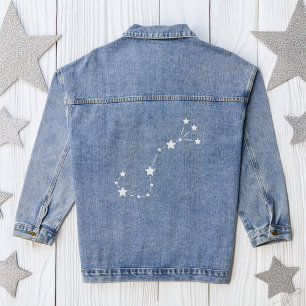 Veste En Jean Constellation Scorpio Zodiac